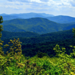 A 360-Degree View of the Blue Ridge Mountains
